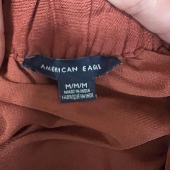 American Eagle Rust mini skirt size M - Picture 8 of 9